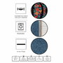 Conceptum Alfombra Woosonıl084 80 x 150 cm Multicolor